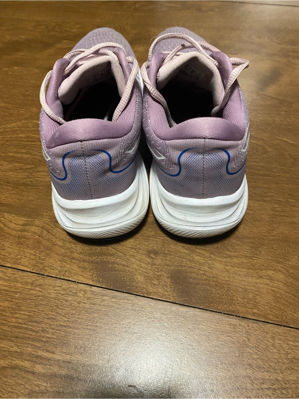 ASICS Women's Athletic Running Shoes in Dusty Mauve and White - Picture 2 of 6